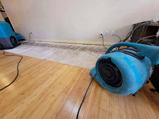 Professional Flood Damage Cleanup technician working in Spavinaw, OK